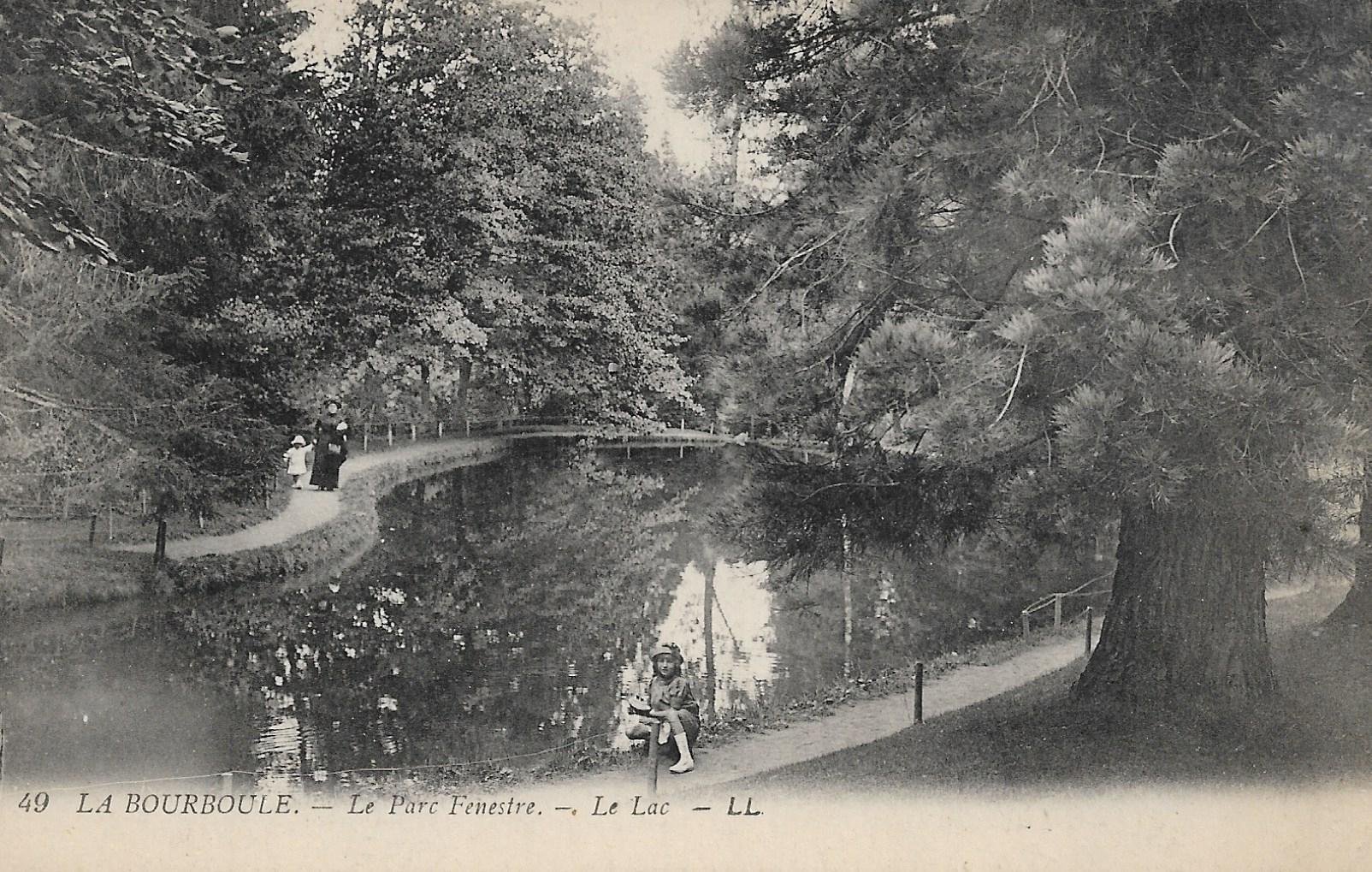 /France/FR_place_1903-1938_LA BOURBOULE. - Le Parc Fenestre. - Le Lac.jpg